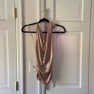 Swoop neck tanks top